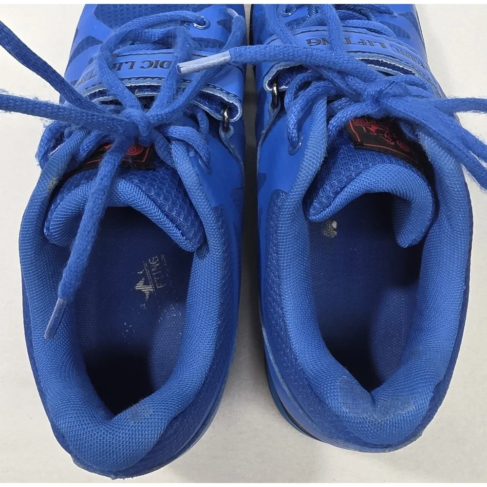 Mens Blue Nordic Lifting Powerlifting Shoes‎ for Heavy Weightlifting Size 905